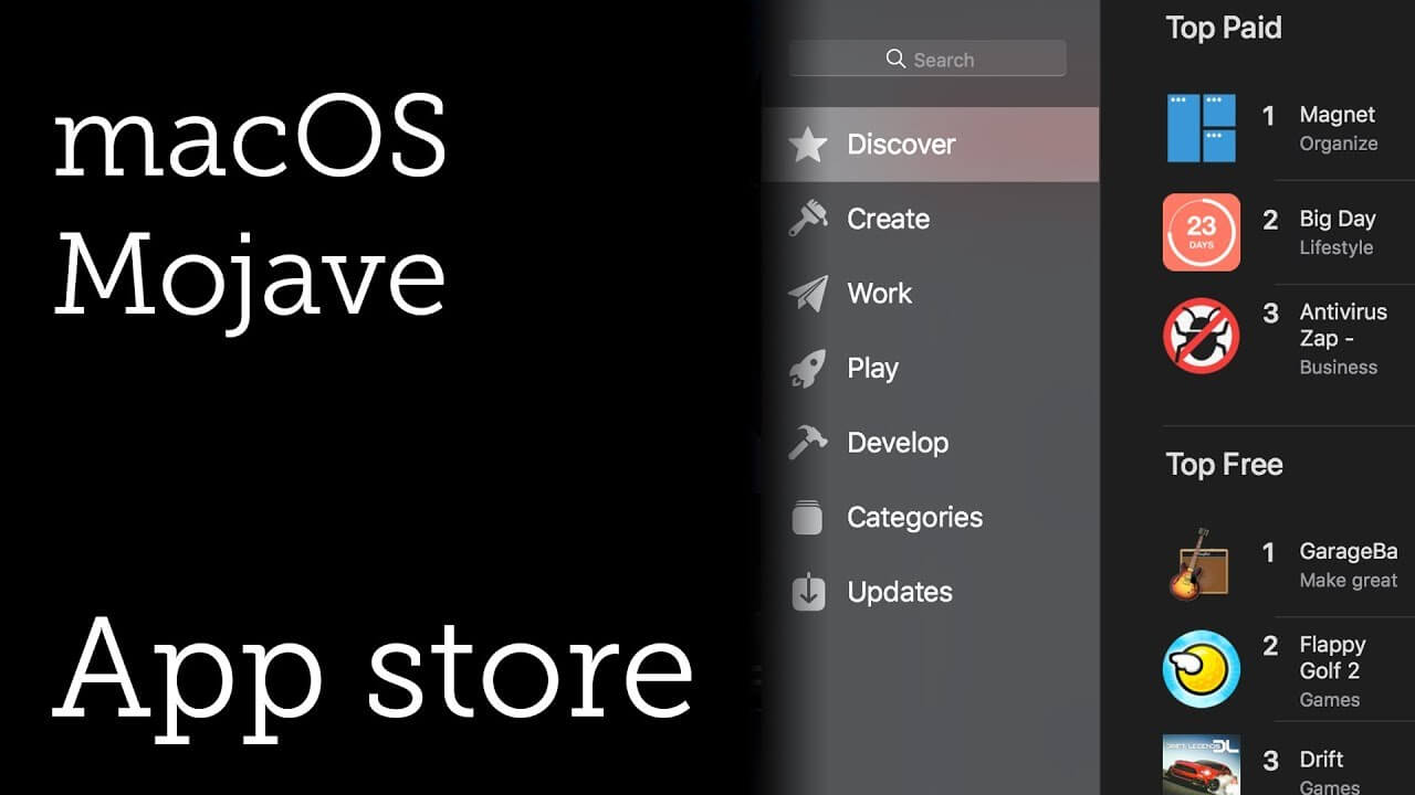 Was ist der neue Macos Mojave App Store?