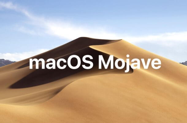 Was für ein New Macos Mojave Mojave