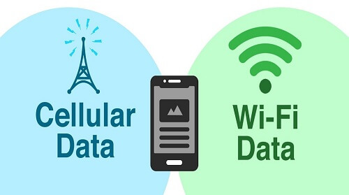 WiFi zu Mobilfunkdaten