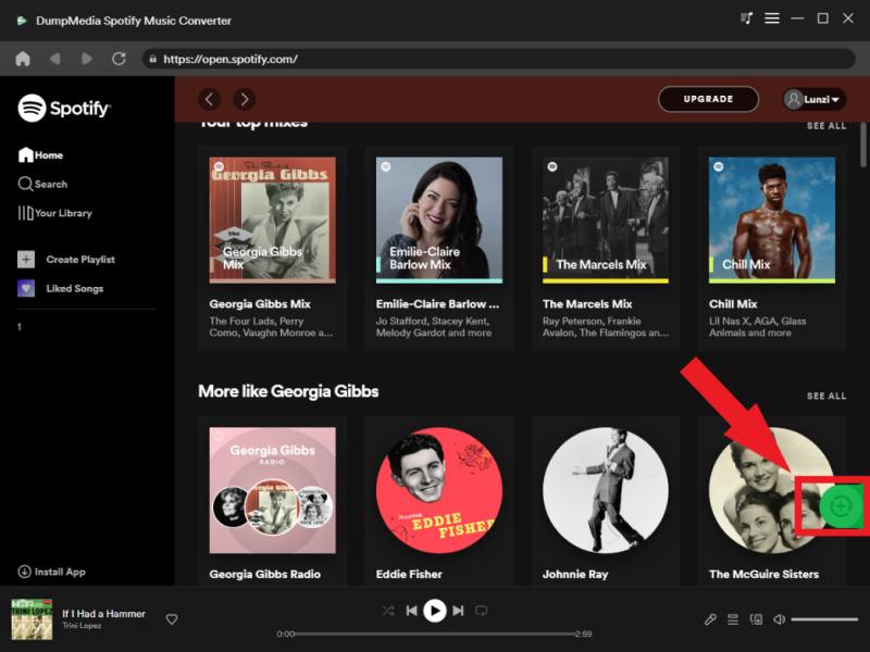 Das beste Spotify-Musikkonverter-Tool: DumpMedia Spotify Music Converter – Dateien hinzufügen
