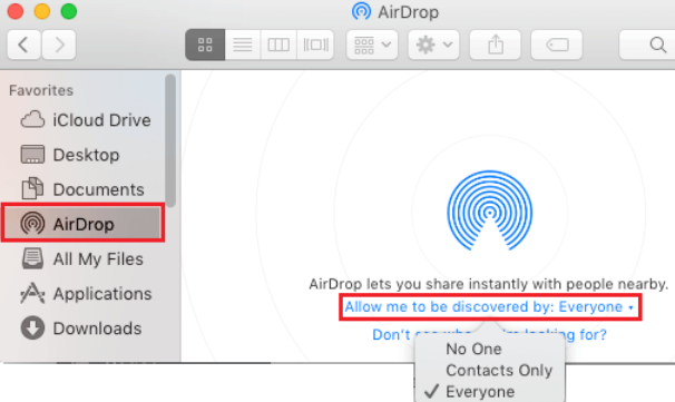 Übertragen Sie Bücher über AirDrop vom iPhone auf den Computer