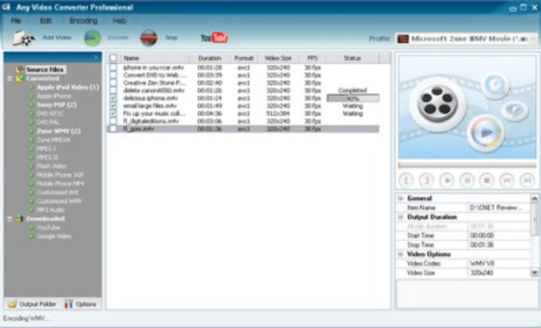 Andere Alternativen – Any Video Converter