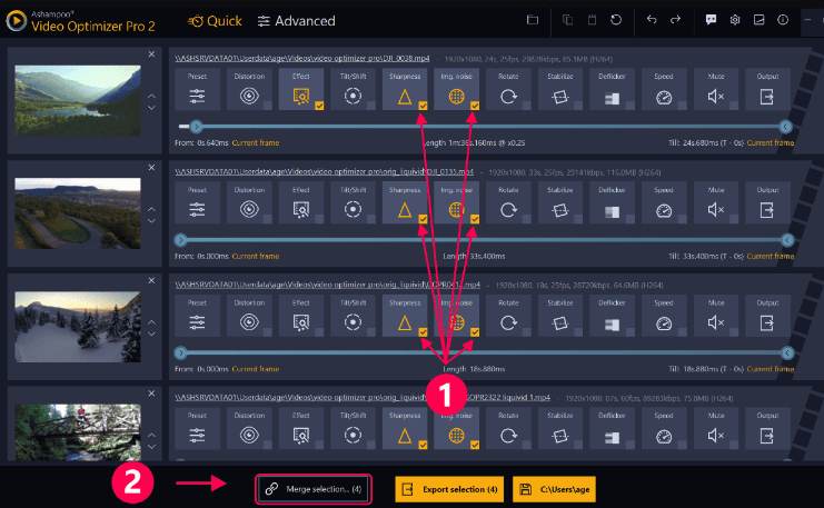 Verbessern Sie die Videoauflösung mit dem Ashampoo Video Optimizer