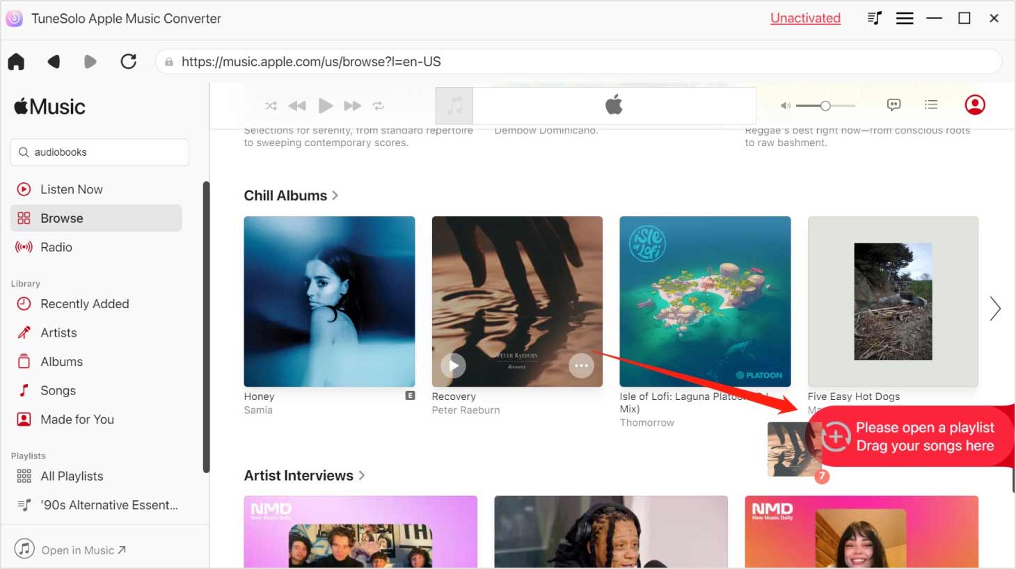 Zweitplatzierte Apple Music Converter-Software – TuneSolo