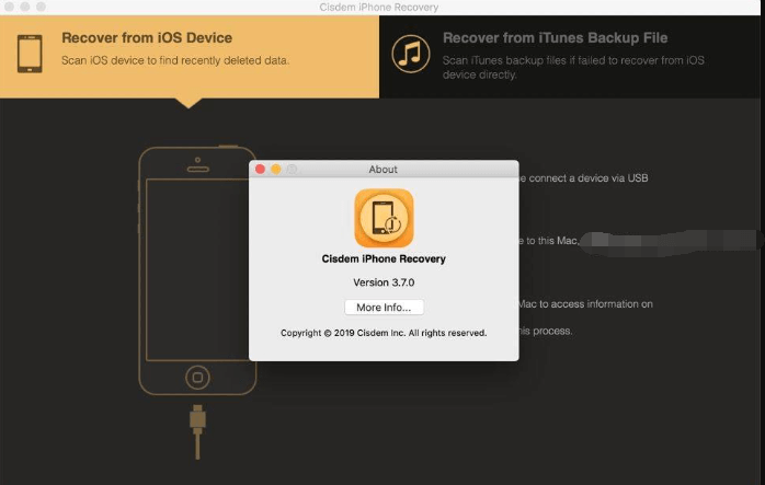 Sichern Sie WhatsApp mit Cisdem iPhone Recovery für Mac