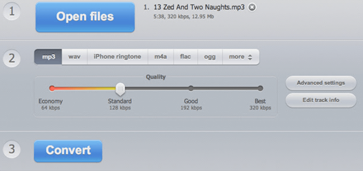 Konvertieren Sie WMA in M4A mit Convert Audio