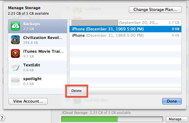 So löschen Sie ein iPhone-Backup mit einem Mac