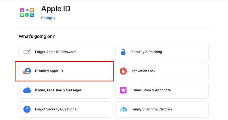 Gehen Sie zum Apple Support, um das Apple iTunes-Passwort wiederherzustellen