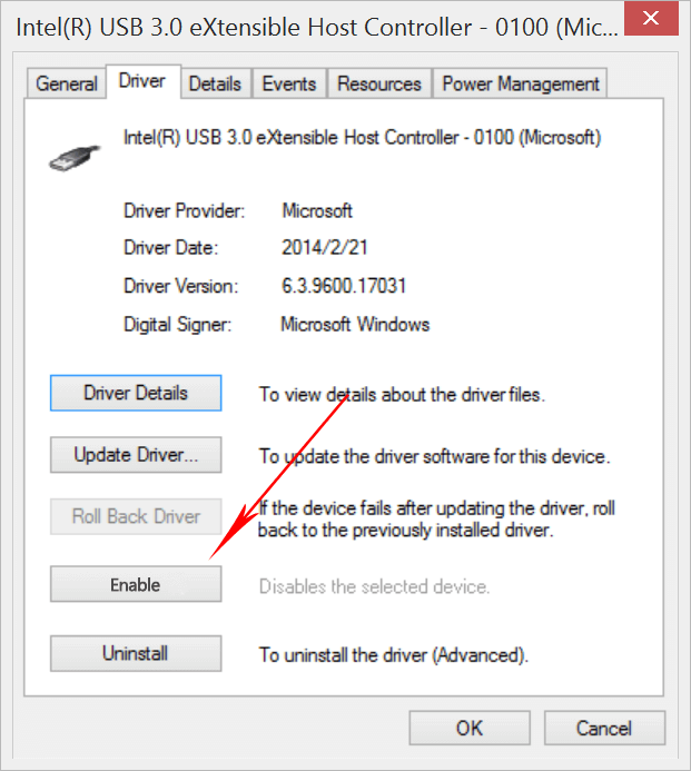 Aktivieren Sie Drive, um eine Jump Drive-Reparatur durchzuführen