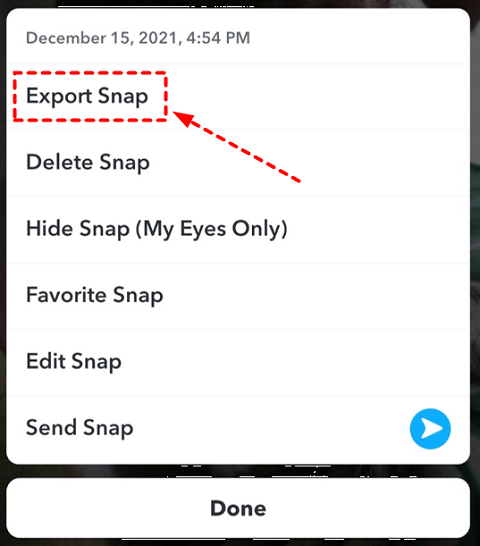 Stellen Sie gelöschte Snapchat-Fotos auf dem iPhone mit der Erinnerungsfunktion der Snapchat-App wieder her