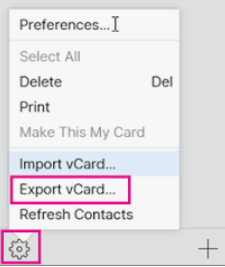 Verwenden Sie iCloud, um iPhone-Kontakte in CSV zu exportieren