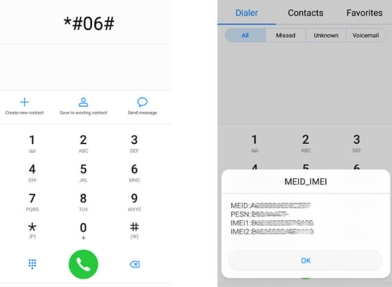 Finden Sie die IMEI-Nummer, um das Android-Telefon des Mobilfunkanbieters zu entsperren
