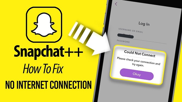 Reparieren Sie Snapchat Not Connect