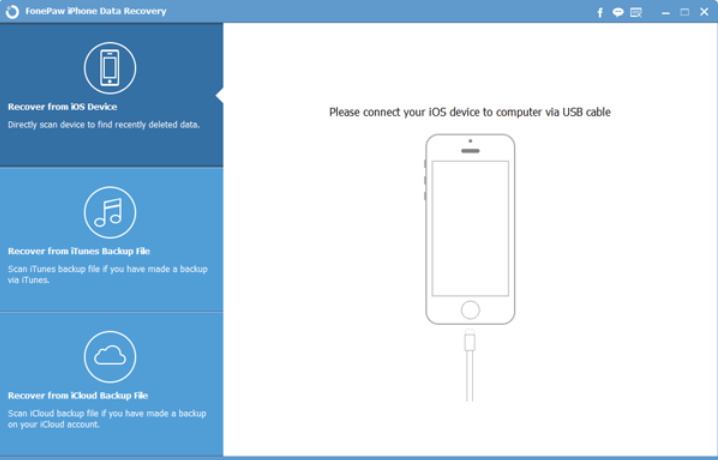 FonePaw iPhone Datenrettung