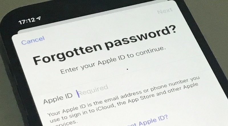 Gehen Sie zur offiziellen Website der Apple ID, um das iCloud-Konto zu löschen