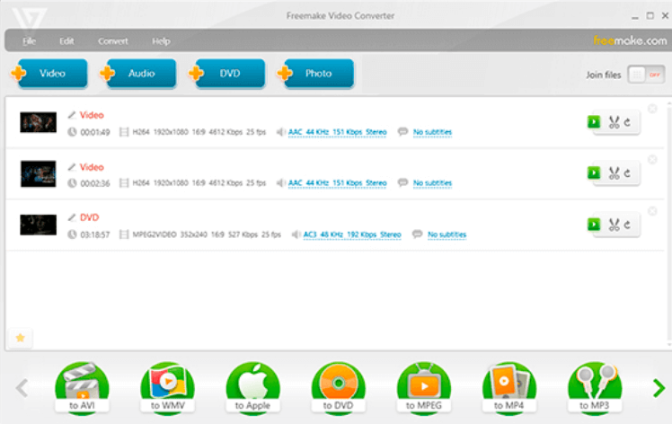 DVD mit Freemake Video Converter auf Festplatte kopieren
