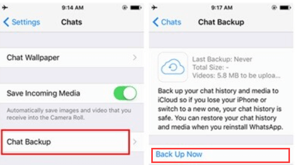So richten Sie WhatsApp iCloud Backup ein