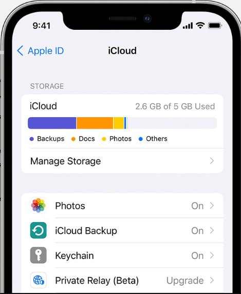 Geben Sie iCloud-Speicherplatz frei, um Probleme mit dem Verschwinden von „Mein Fotostream“ zu beheben