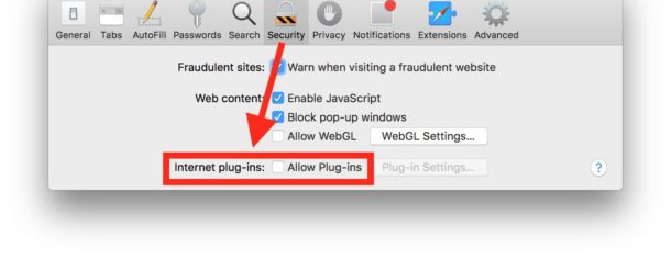 Entfernen Sie Internet-Plug-ins, um zu beheben, dass diese Webseite erheblichen Speicher verwendet