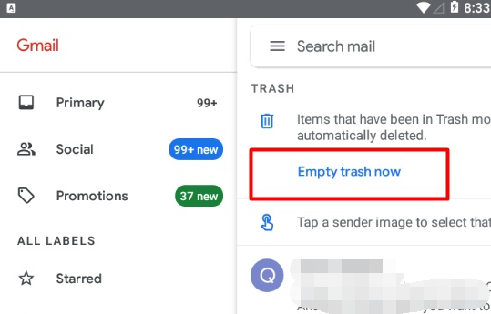 So löschen Sie ganz einfach Tausende von Google Mail-Nachrichten auf dem iPhone