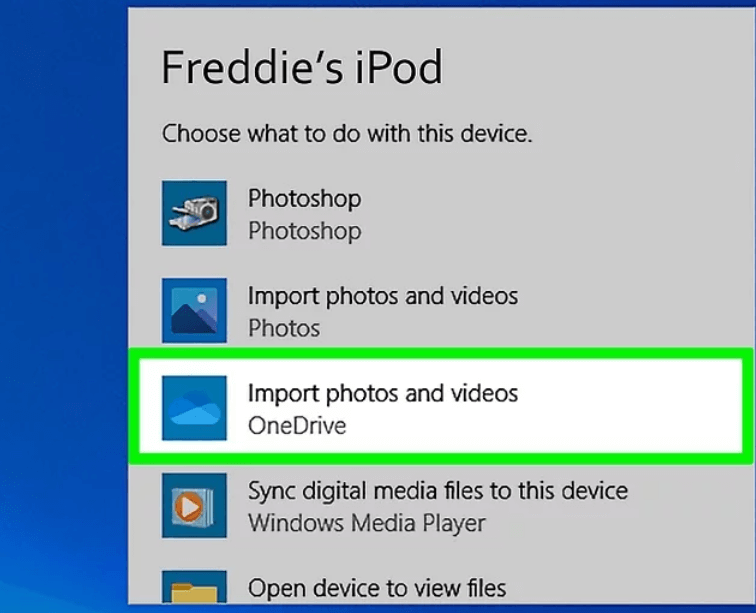 So übertragen Sie Bilder vom iPod auf Ihren Windows-PC