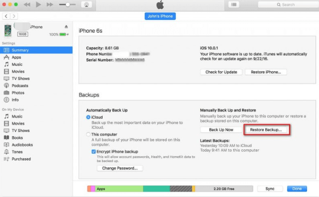 So löschen Sie das iPhone, wenn es mit iTunes gesperrt ist
