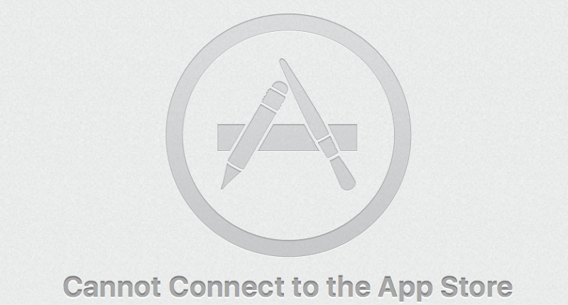 Mac kann keine Verbindung zum App Store herstellen