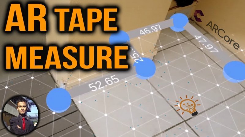 Maßband-Apps für Android ARCore Ruler App