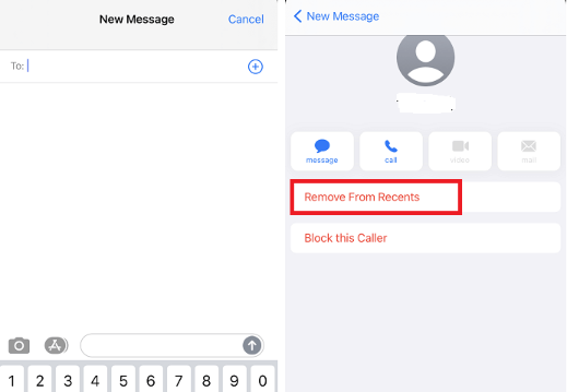 So löschen Sie die letzten mithilfe von Nachrichten auf Ihrem iPhone