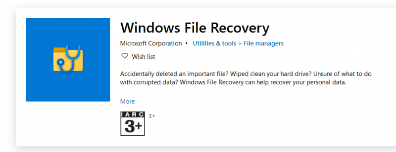 Stellen Sie Dateien mit dem Windows-Dateiwiederherstellungstool wieder her