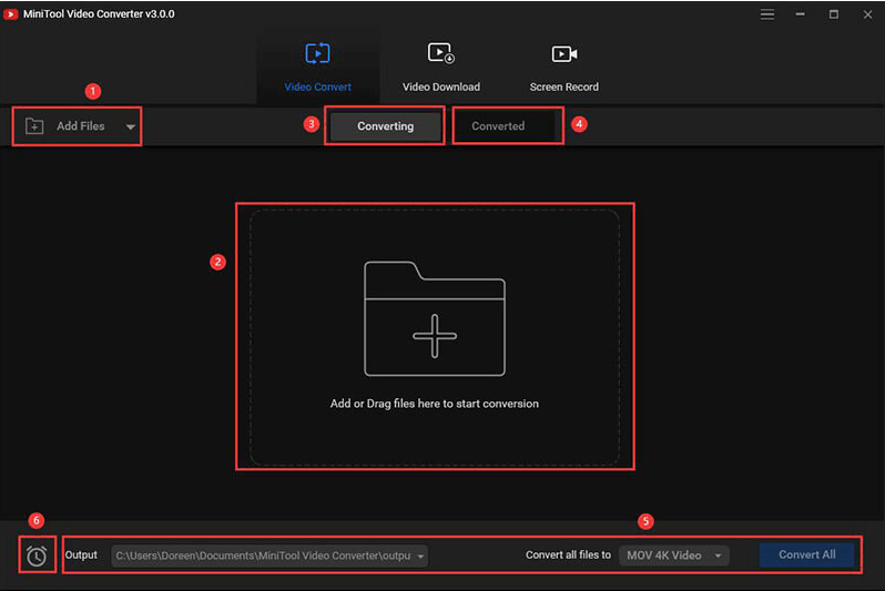 Konvertieren Sie F4V in MP4 mit MiniTool Video Converter