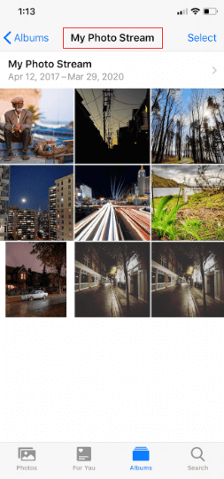 Deaktivieren Sie Mein Fotostream
