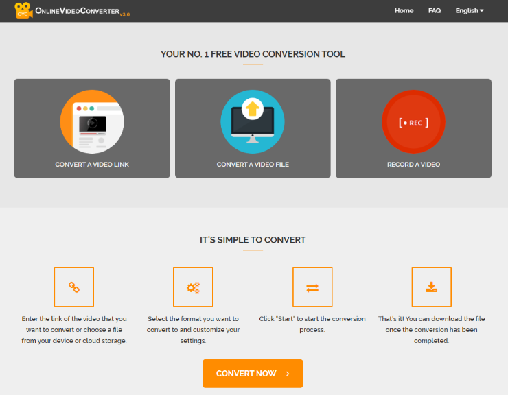 Konvertieren Sie WLMP in MOV mit dem Online Video Converter
