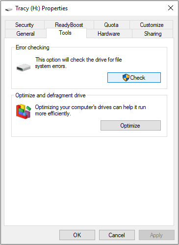 Verwenden Sie Ihre integrierten Tools von einem Windows-PC, um eine RAW-USB-Laufwerkwiederherstellung zu verarbeiten