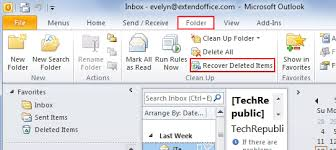 Gelöschte Elemente in Outlook aufgrund der Hard-Delete-Methode wiederherstellen