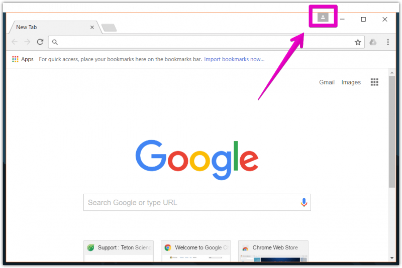 Melden Sie sich erneut bei Chrome Account an