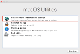 Mac aus Time Machine Backup wiederherstellen