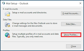 Erstellen Sie ein neues Profil, um den Fehler Outlook reagiert nicht zu beheben