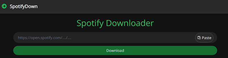 Zweitplatzierter Spotify Music Converter Tools – SpotifyDown