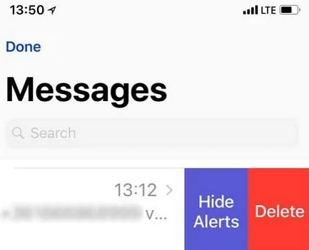 iPhone-Nachrichten löschen - Konversation entfernen