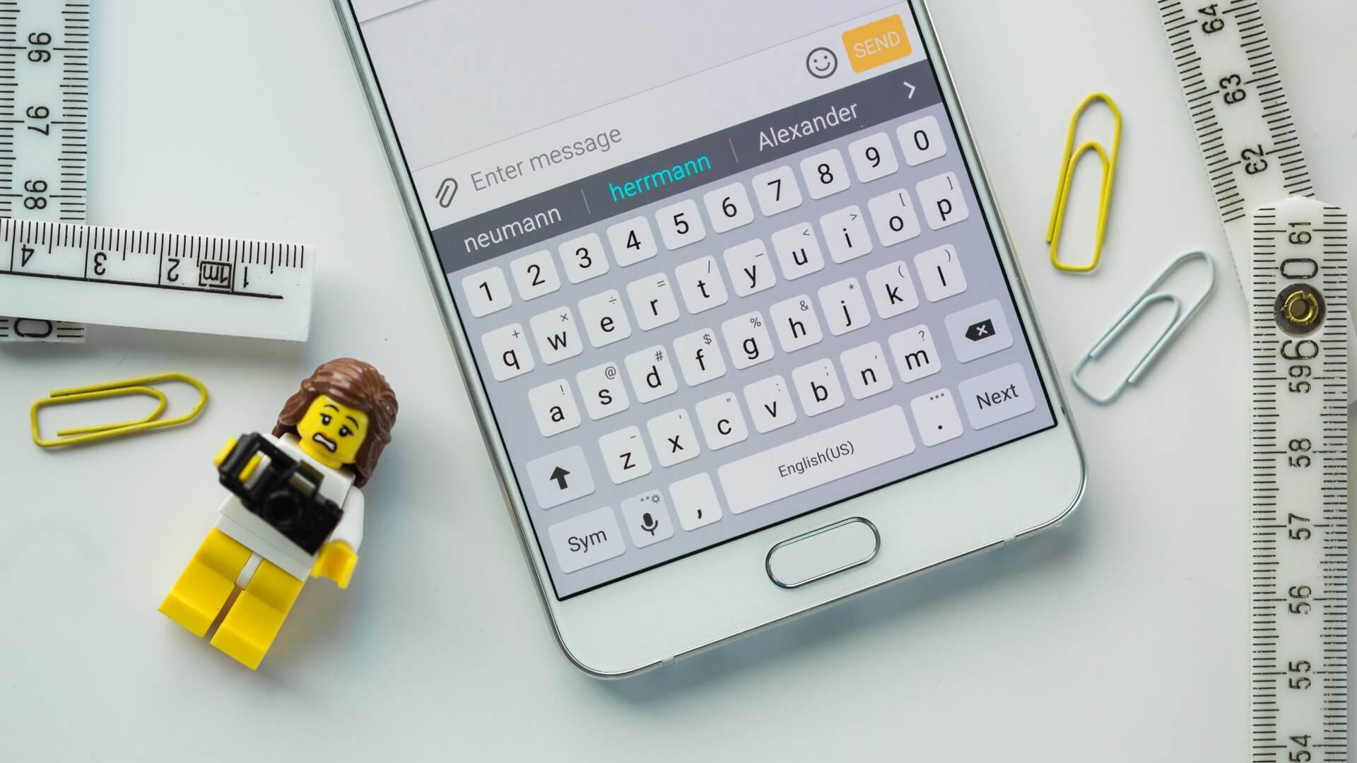 Android-Tastatureinstellungen Tastatur
