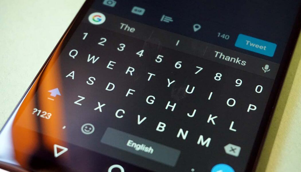 Android-Tastatureinstellungen Neue Sprache