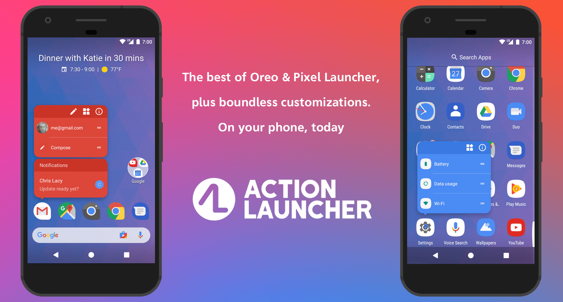 Bester Android Launcher Action Launcher