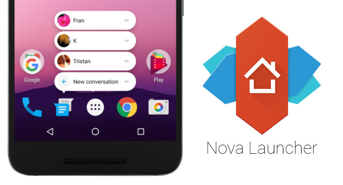 Bester Android Launcher Nova Launcher