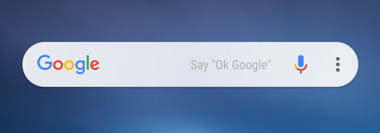 Google-Suchleiste auf Android-Google-Suchleiste entfernen