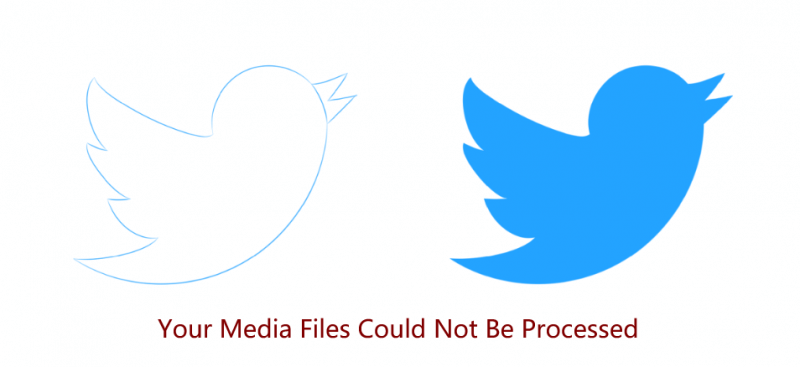 Twitter Ihre Mediendatei konnte nicht verarbeitet werden