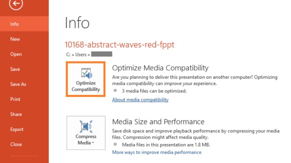 Verwenden Sie Ihre Medienkompatibilitätsfunktion, um zu beheben, dass PowerPoint-Codec nicht verfügbar ist