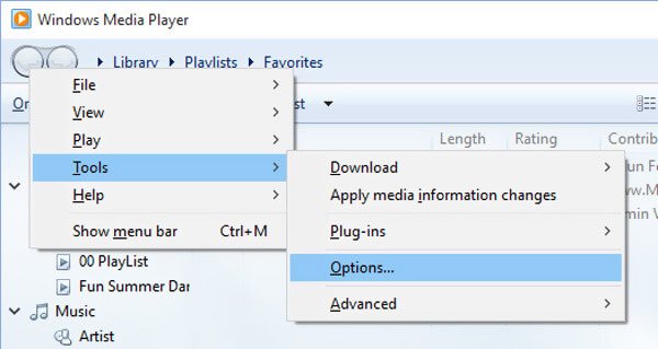 Erfassen Sie Bilder in einem Film mit Windows Media Player