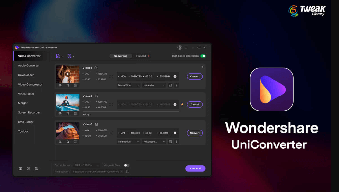 Konvertieren Sie WLMP in MOV mit Wondershare