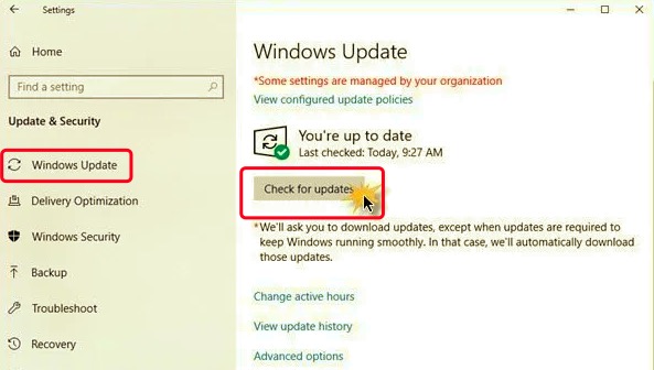 Aktualisieren Sie die Windows-Software, um iTunes nicht installiert zu reparieren